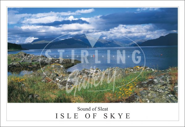 Sound of Sleat - Isle of Skye Postcard (H SG)