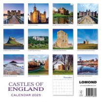 2025 Calendar Castles of England (2 for 9v) (Mar)