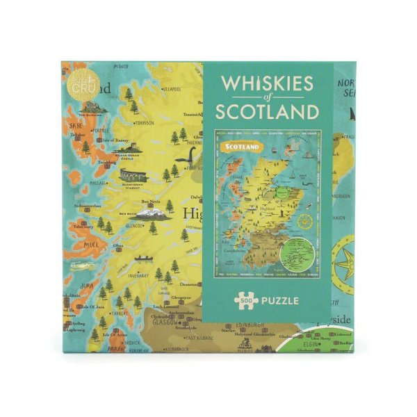 Jigsaw Whiskies of Scotland 500pc (Dec)