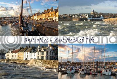Anstruther, East Neuk of Fife Composite Postcard