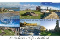 St Andrews, Fife Composite Postcard