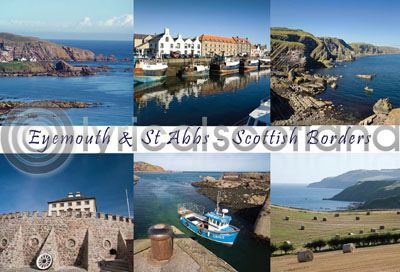 Eyemouth & St Abbs Composite Postcard