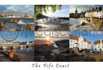 Fife Coast Composite Postcard