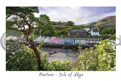 Portree, Isle of Skye Postcard