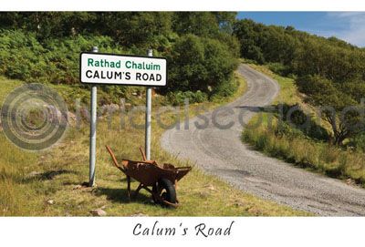 Calum's Road Postcard