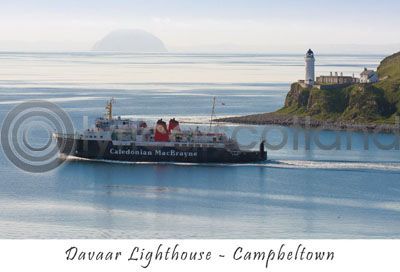 Davaar Lighthouse, Campbeltown Postcard