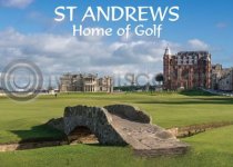 St Andrews Home of Golf Magnet (H LY)