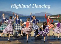 Highland Dancing Magnet