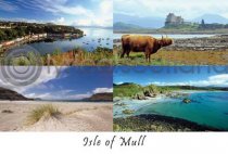 Isle of Mull Composite 2 Postcard