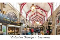 Victorian Market Inverness Postcard