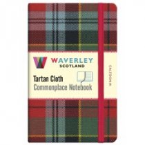 Tartan Cloth Notebook Pocket: Caledonia