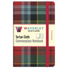 Tartan Cloth Notebook Pocket: Caledonia