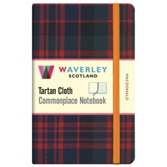 Tartan Cloth Notebook Pocket: MacDonald