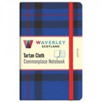 Tartan Cloth Notebook Pocket: Elliot
