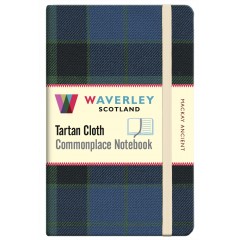 Tartan Cloth Notebook Pocket: MacKay Ancient