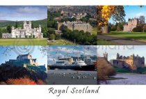 Royal Scotland Composite Postcard