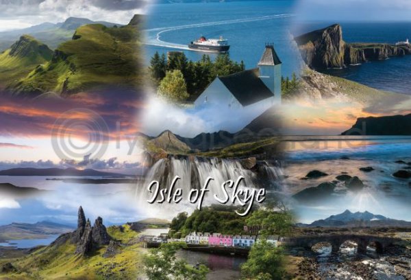Skye Fusion Postcard