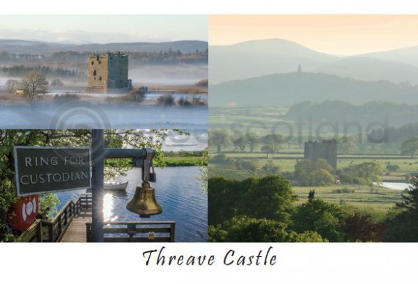 Threave Castle Composite Postcard