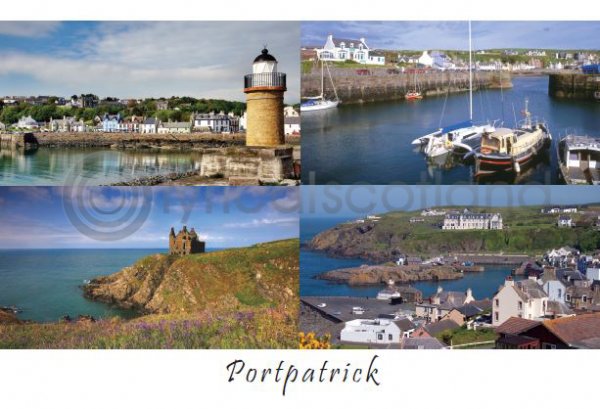 Portpatrick Composite Postcard