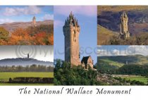 National Wallace Monument Composite 2 Postcard