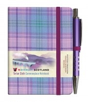 Tartan Cloth Notebook Mini: Romance