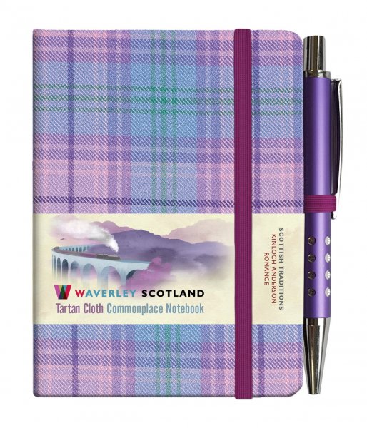 Tartan Cloth Notebook Mini: Romance