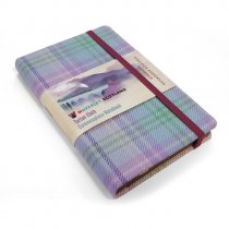 Tartan Cloth Notebook Pocket: Romance