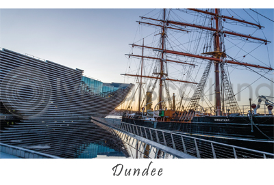 V&A Dundee & RRS Discovery Dundee Postcard