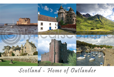 Scotland: Home of Outlander Postcard