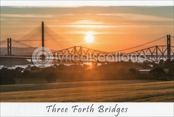 Three Forth Bridges Postcard