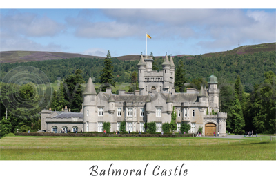 Balmoral Castle Postcard