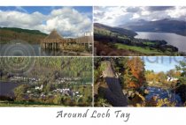 Loch Tay Composite Postcard