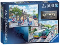 Jigsaw Railway Heritage No 1&2 2 x 500pc