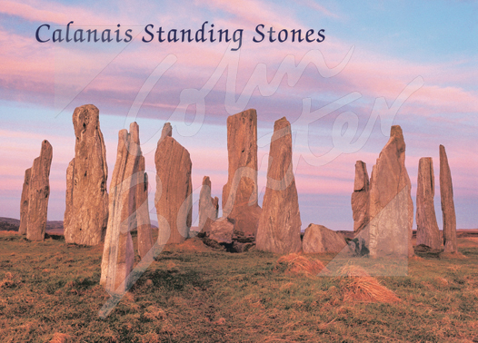 Calanais Standing Stones, Lewis Magnet (dawn) Magnet (H CB)