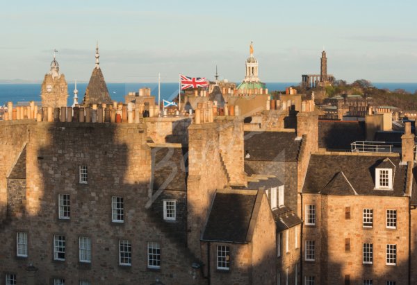 Old Town Skyline, Edinburgh Postcard