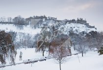 Edinburgh Castle & Princes Street Gardens Edinburgh Postcard