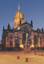 St Giles' Cathedral, Royal Mile, Edinburgh Postcard