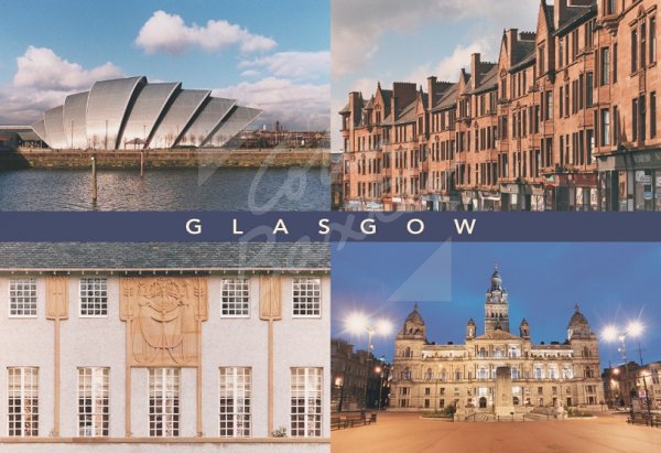 Glasgow City Comp, Glasgow Postcard