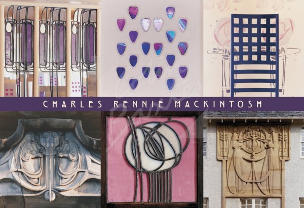 Charles Rennie Mackintosh Comp, Glasgow Postcard