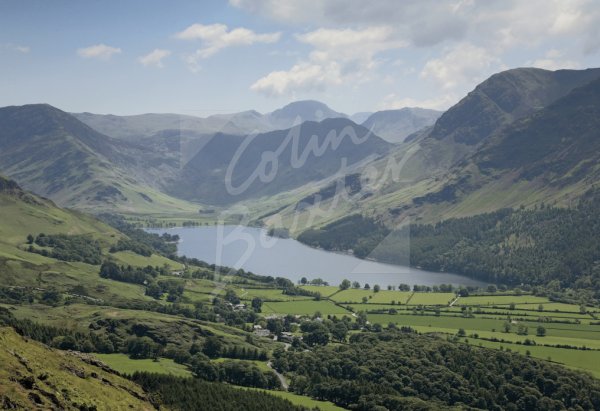 Buttermere from Low Bank, Lake District Postcard