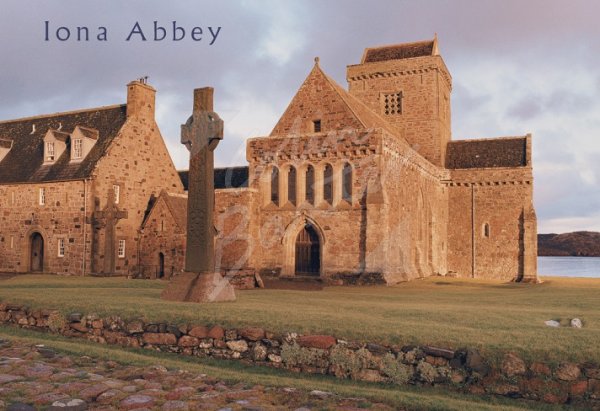 Iona Abbey Postcard