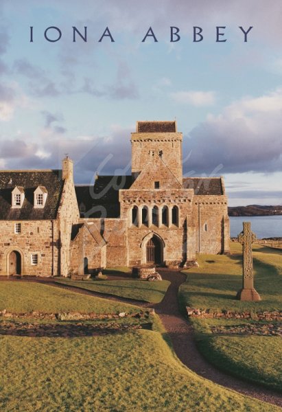 Iona Abbey Church Postcard