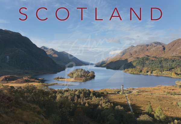 Loch Shiel, Glenfinnan, West Highlands 1 Postcard