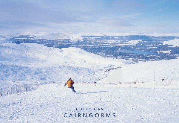 Coire Cas, Cairngorms Postcard