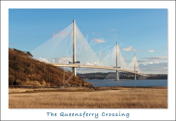 Queensferry Crossing & Firth of Forth Postcard