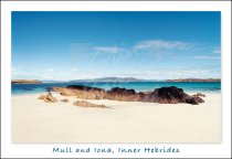 Traigh ban nam Manach, Iona & Mull Postcard