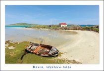 Traigh Mhor, Barra, Western Isles Postcard