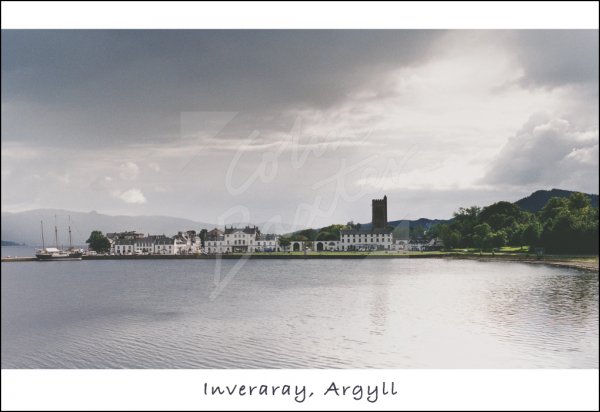 Inveraray, Loch Fyne, Argyll Postcard
