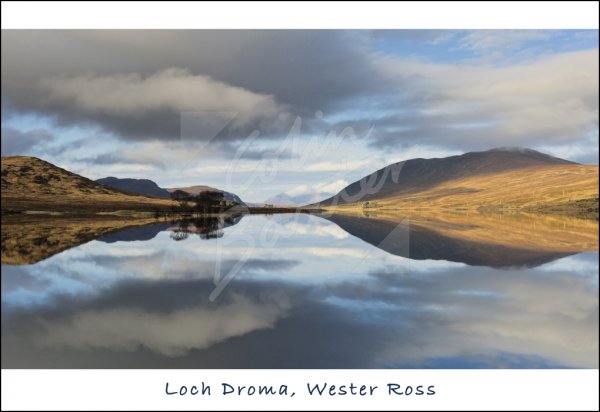 Loch Droma, Wester Ross Postcard