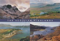 Scottish Highlands Comp Postcard